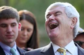 Newt cackling