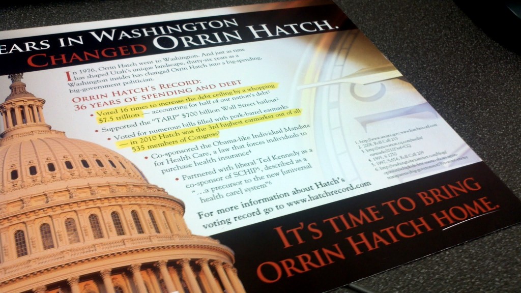 Bottom of mailer